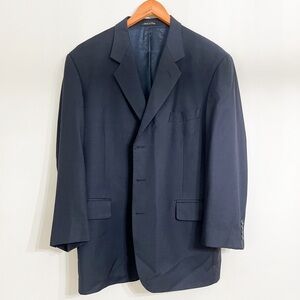 Vitale Barberis Canonico Men’s Suit Jacket 42S Navy‎ Made in Italy Wool